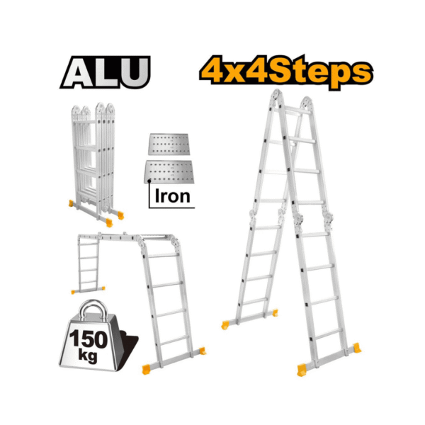 Échelle multi-usages en aluminium