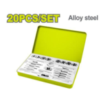 Ensemble tarauds & filieres metrique 20 pcs dyllu