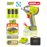 Visseuse-boulonneuse 20 V – 480 Nm DYLLU