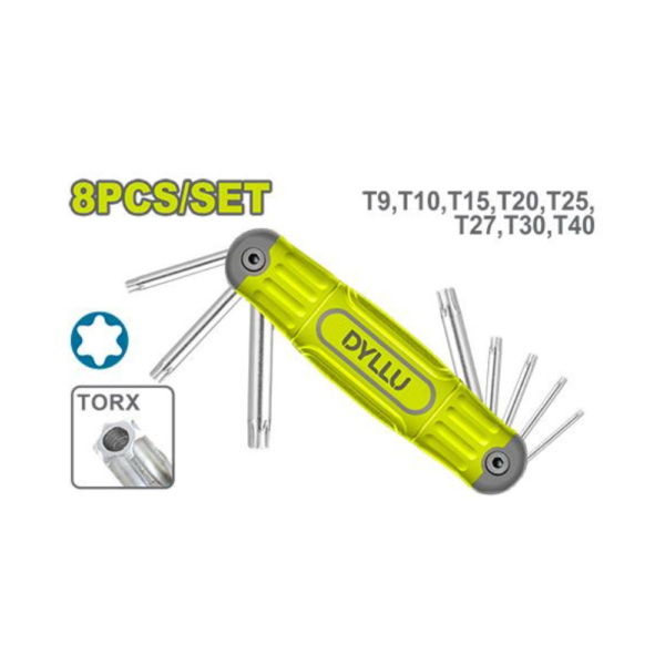 Jeu de clés étoile pliantes Dyllu