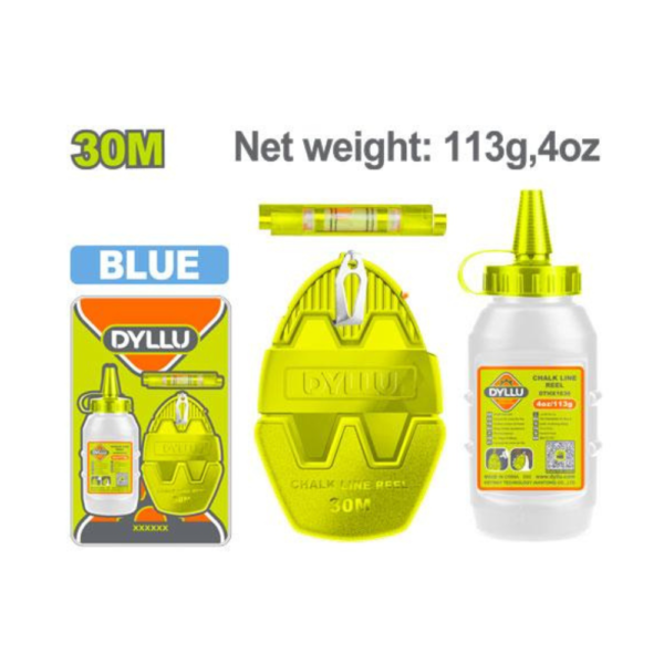 Cordax 30m avec niveau a bulle dyllu