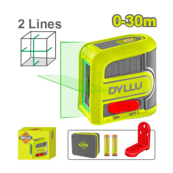Niveau laser auto-nivellant 30m vert DTLEM2M03
