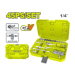 Coffret douilles 1/4 – 45 pcs dyllu