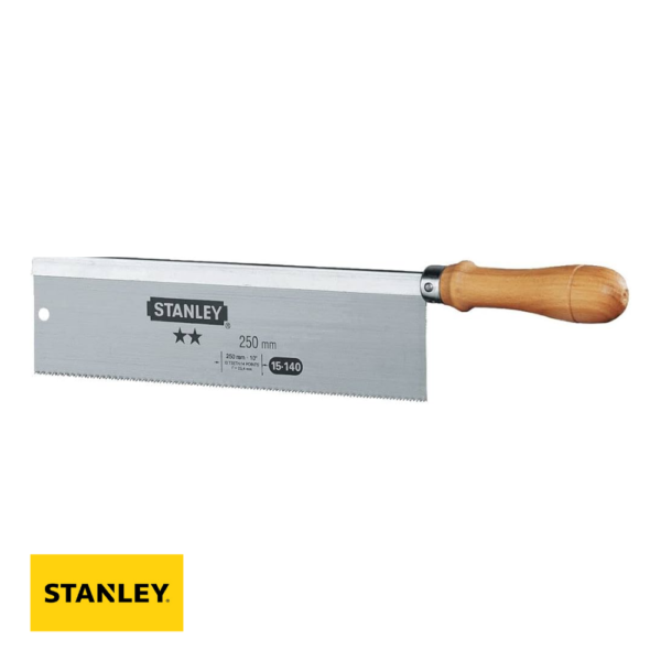 SCIE A ARASER POIGNEE BOIS DROITE 250MM STANLEY