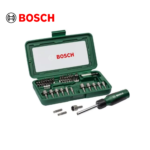 COFFRET DE VISSAGE COMPLET AVEC TOURNEVIS ET EMBOUTS BOSCH 2607019504