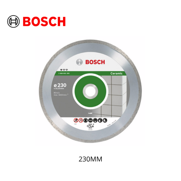 DISQUE A COUPER DIAMOND 230MM CERAMIC BOSCH 2608602205