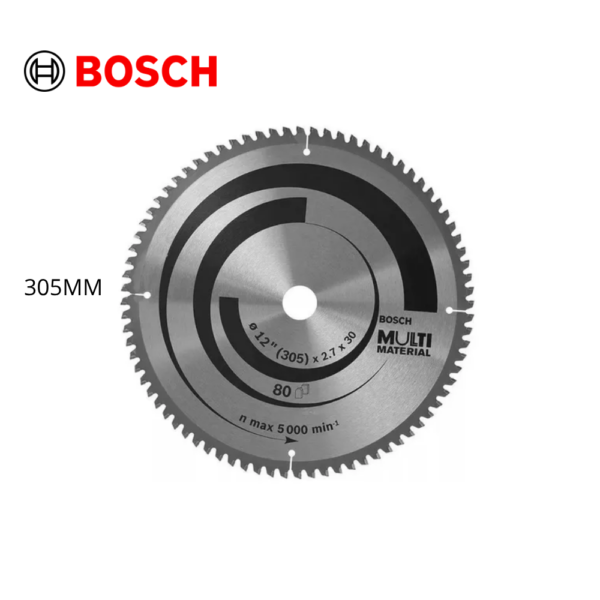 LAME DE SCIE CIRCULAIRE MULTI MATERIAL BOSCH 305MM 2608642208-879