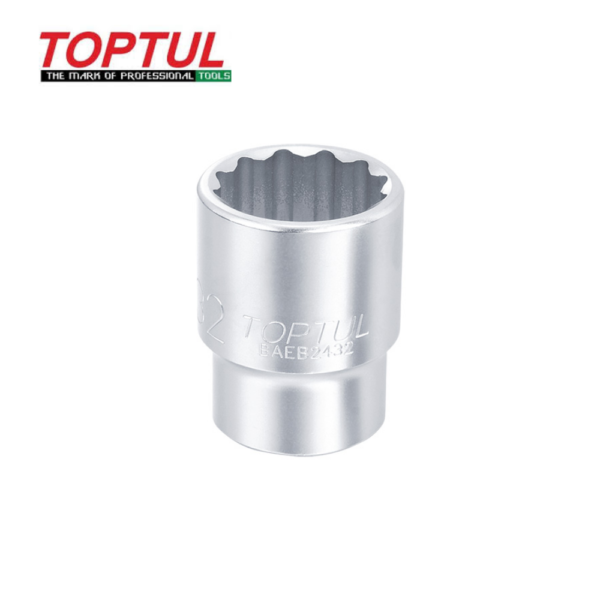 DOUILLE COURT 12P NUM 25 1/2 TOPTUL BAEB1625