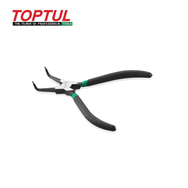 PINCE SERRE CLIPSS COUDE (SANS EMBALLAGE) TOPTUL DCAC1207