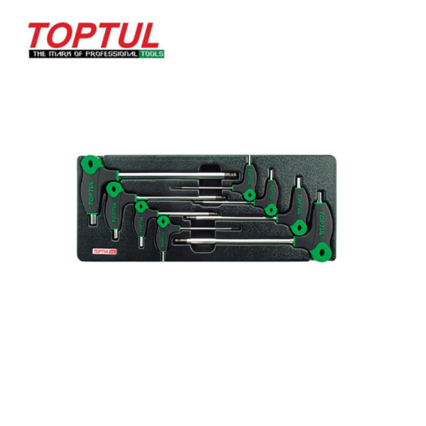 JEUX CLE ALLEN A POIGNEE 08PCS TOPTUL