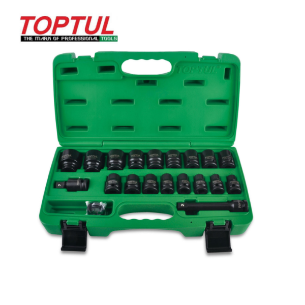 CAISSE DOUILLE A CHOC 27 PCS TOPTUL