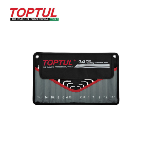 JEUX CLE ALLEN 14PCS TOPTUL GPAQ1401
