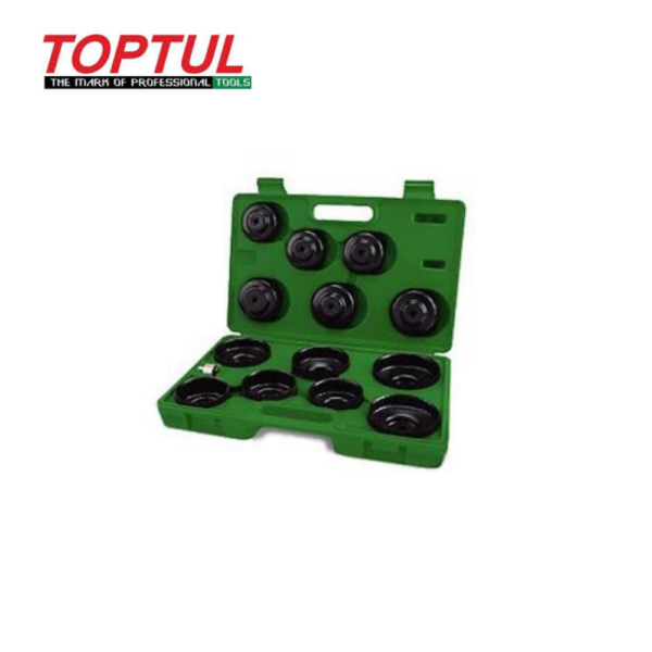 CAISSE CLE FILTRE ASIATIQUE 14PCS TOPTUL