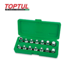 CAISSE CLE VIDANGE 14PCS TOPTUL