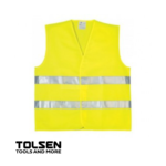 TOLSEN GILET DE SÉCURITÉ HAUTE VISIBILITÉ FLUORESCENT