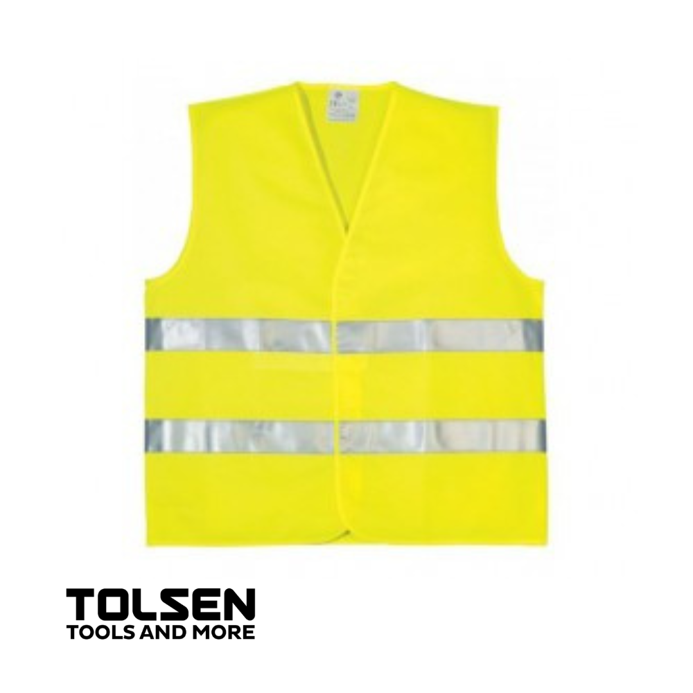 Gilet fluorescent Tolsen TOLSEN GILET DE SÉCURITÉ HAUTE VISIBILITÉ FLUORESCENT – Image 1