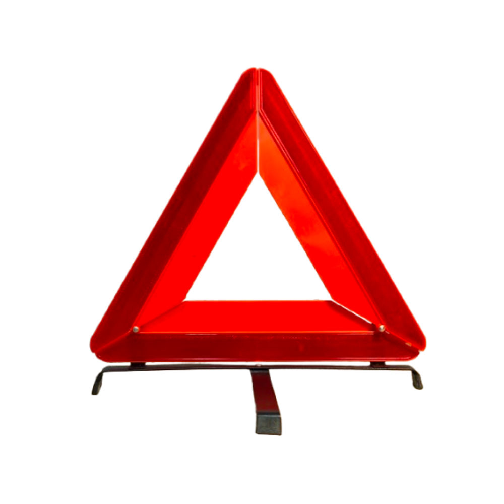 Triangle de signalisation TRIANGLE DE SIGNALISATION DE DANGER PLIABLE POUR VÉHICULE – Image 1