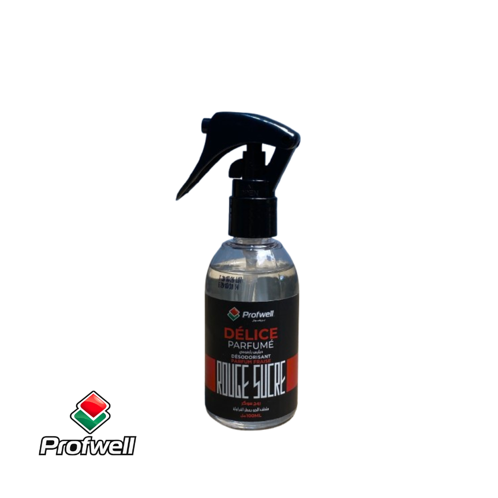 profwell-rouge PROFWELL PARFUM VOITURE DÉLICE FRUITÉ DOUCE FRAMBOISE – Image 1
