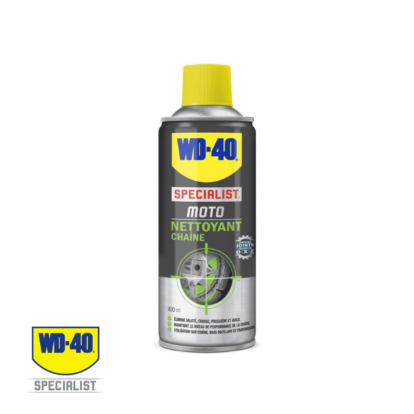 WD-40 SPECIALIST MOTO NETTOYANT CHAÎNE 400 ML