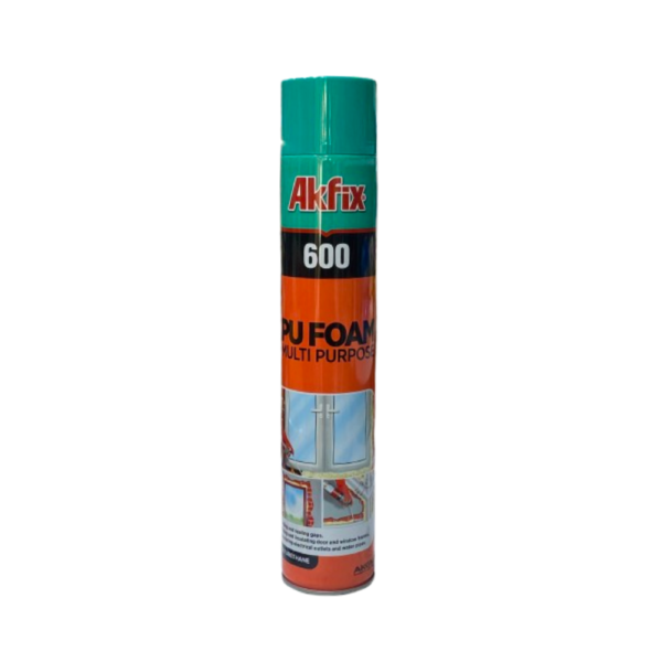 AKFIX 600 MOUSSE POLYURÉTHANE PU FOAM 750ML (RÉF 600 - CANULE)