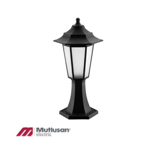 Mutlusan Lanterne de jardin sur pied Flora E27 40W 230V